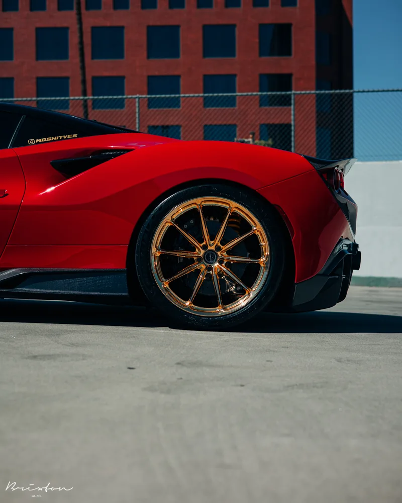 Brixton Forged R11-R RS Series on Ferrari F8 F142MFL, photo 2