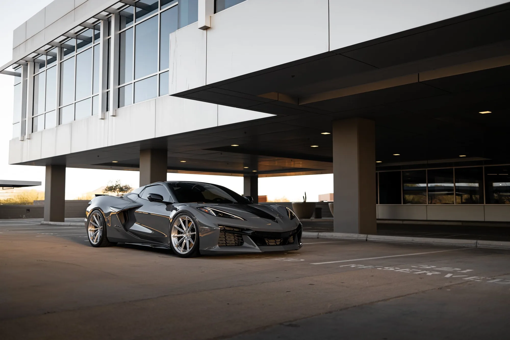 Brixton Forged R11-R on Chevrolet Corvette C8, photo 12