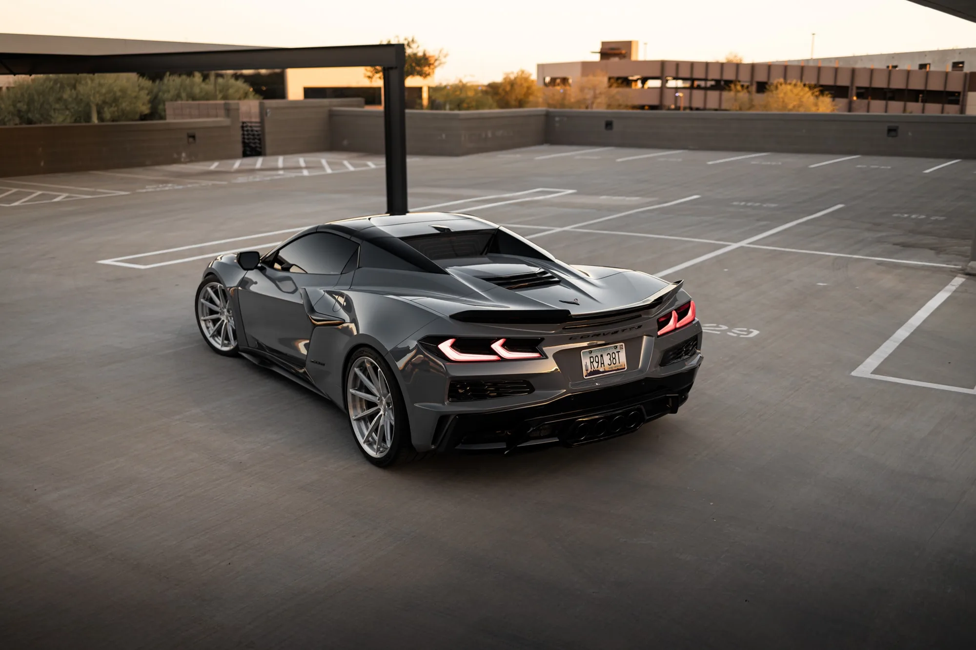 Brixton Forged R11-R on Chevrolet Corvette C8, photo 6