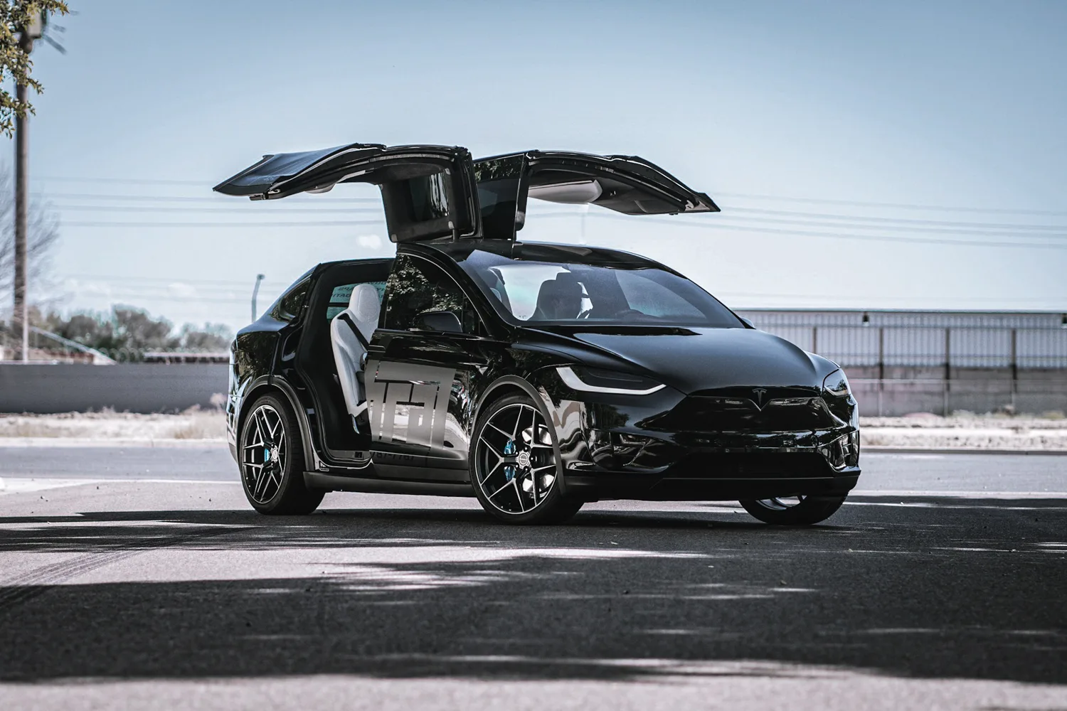 Brixton Forged RF7 on Tesla Model X Original (2015-2021), photo 9