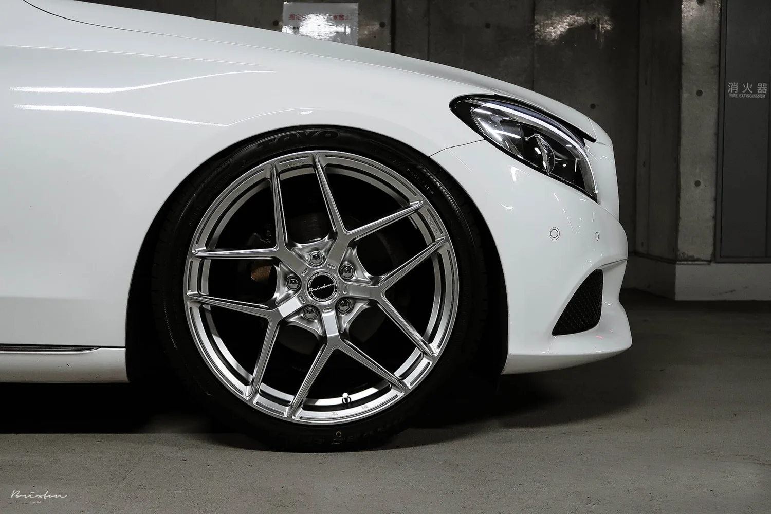 Brixton Forged RF7 on Mercedes-Benz C-Class W205.1, photo 3