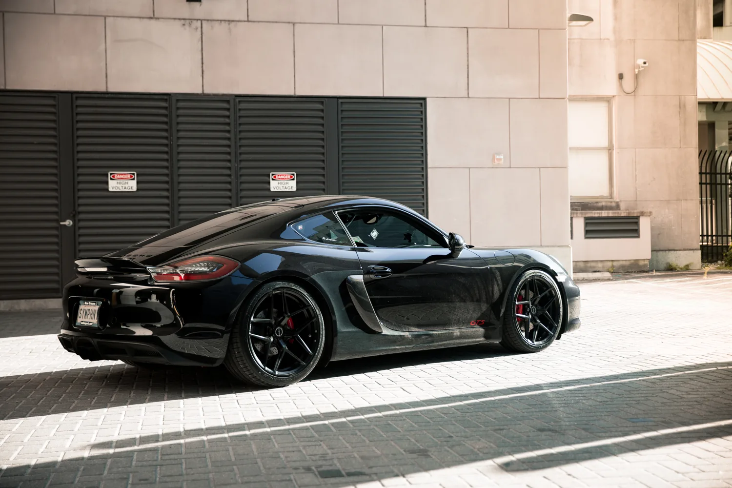 Brixton Forged RF7 on Porsche Cayman 981