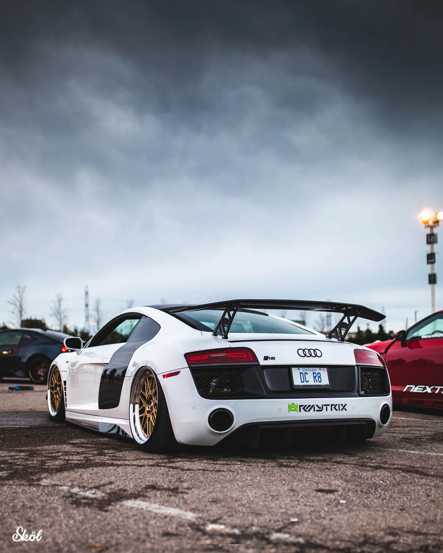 Brixton Forged Skol Forged SK2 3-Piece Wheels on Audi R8 Type 42.1, photo 5