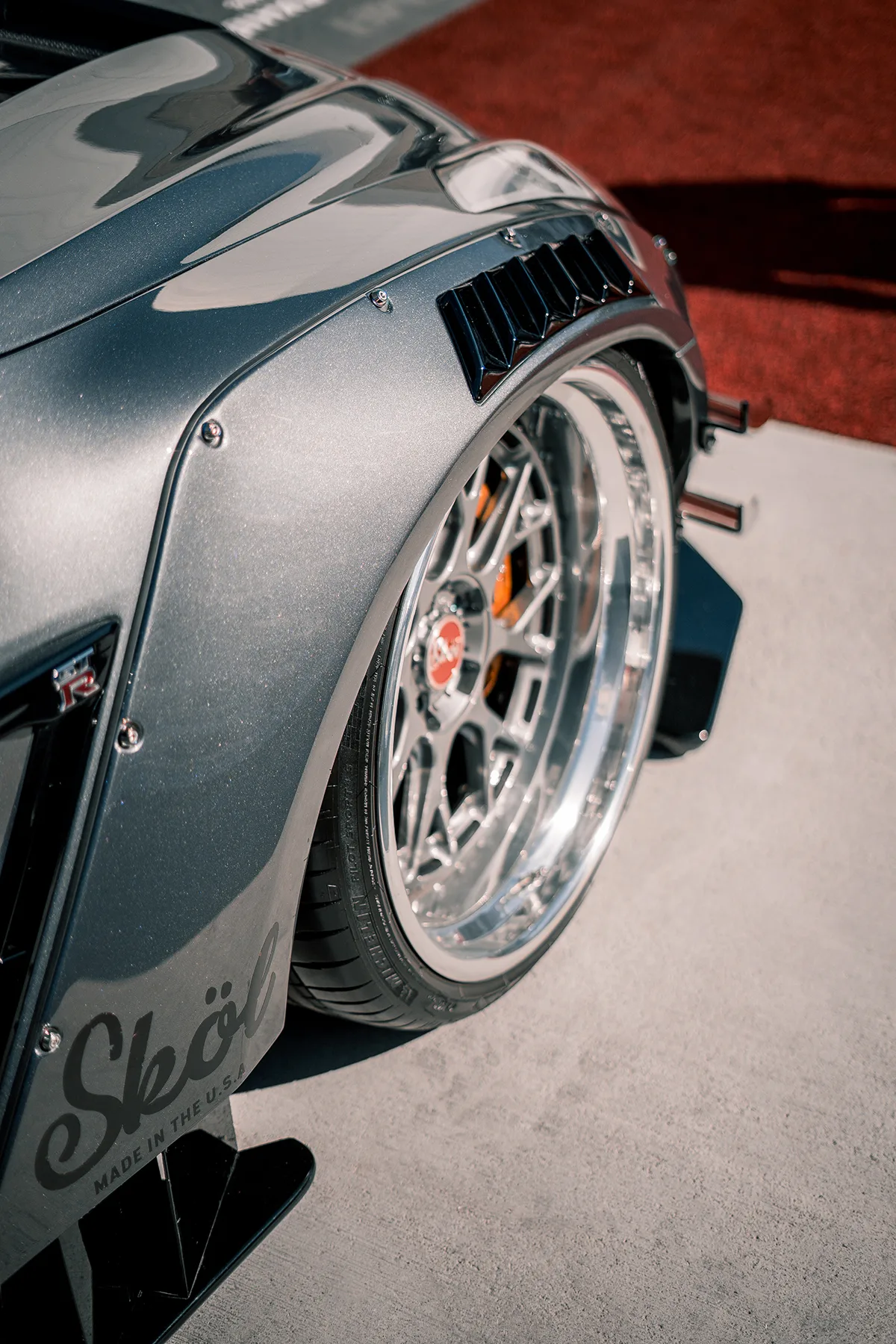 Brixton Forged Skol SK13 3-Piece Wheel on Nissan GT-R R35.2, photo 5