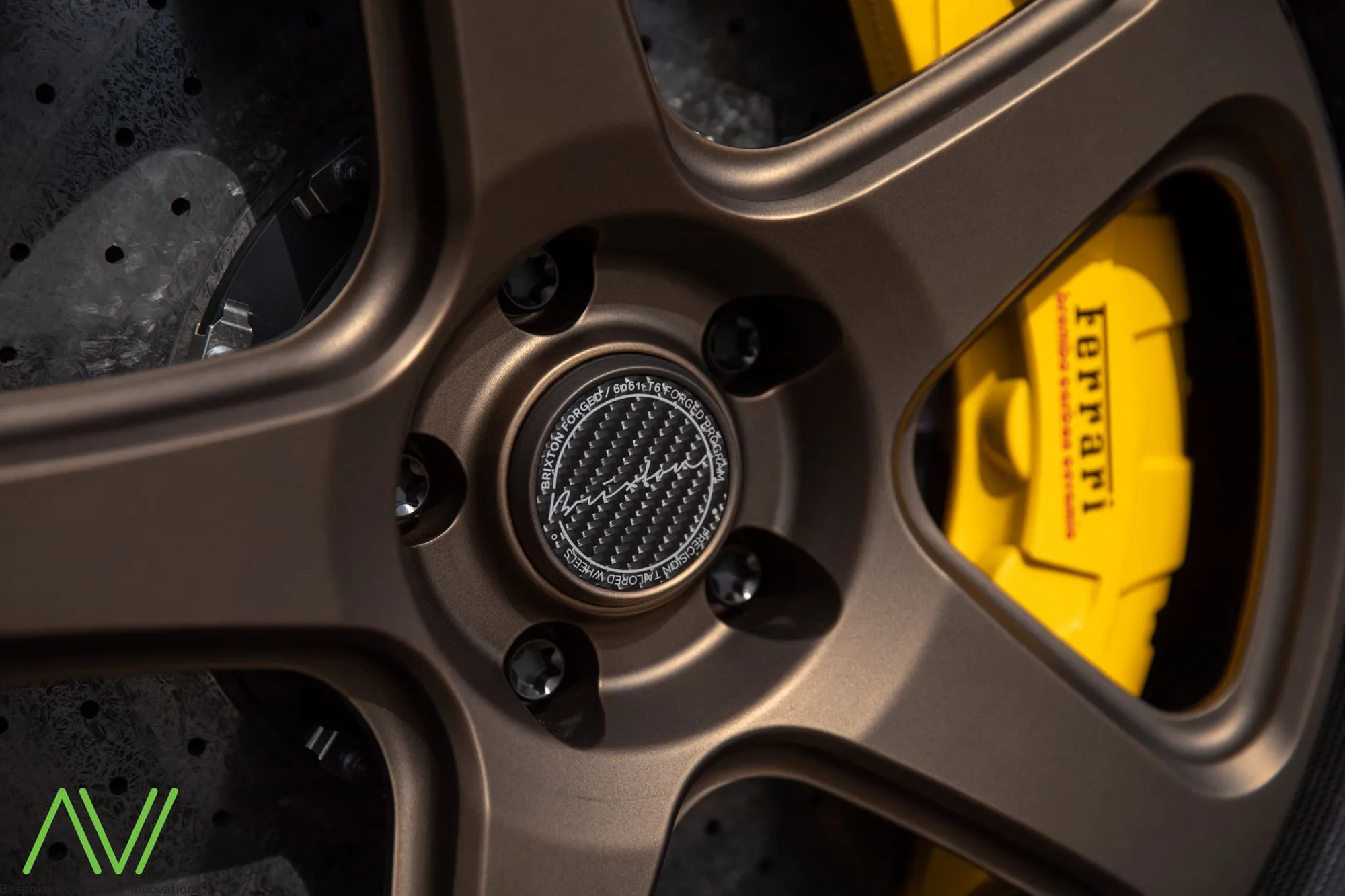 Brixton Forged TR05 Carbon+ on Ferrari 296 F171, photo 5