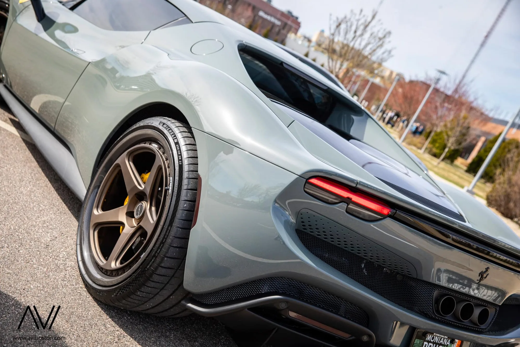 Brixton Forged TR05 Carbon+ on Ferrari 296 F171, photo 12