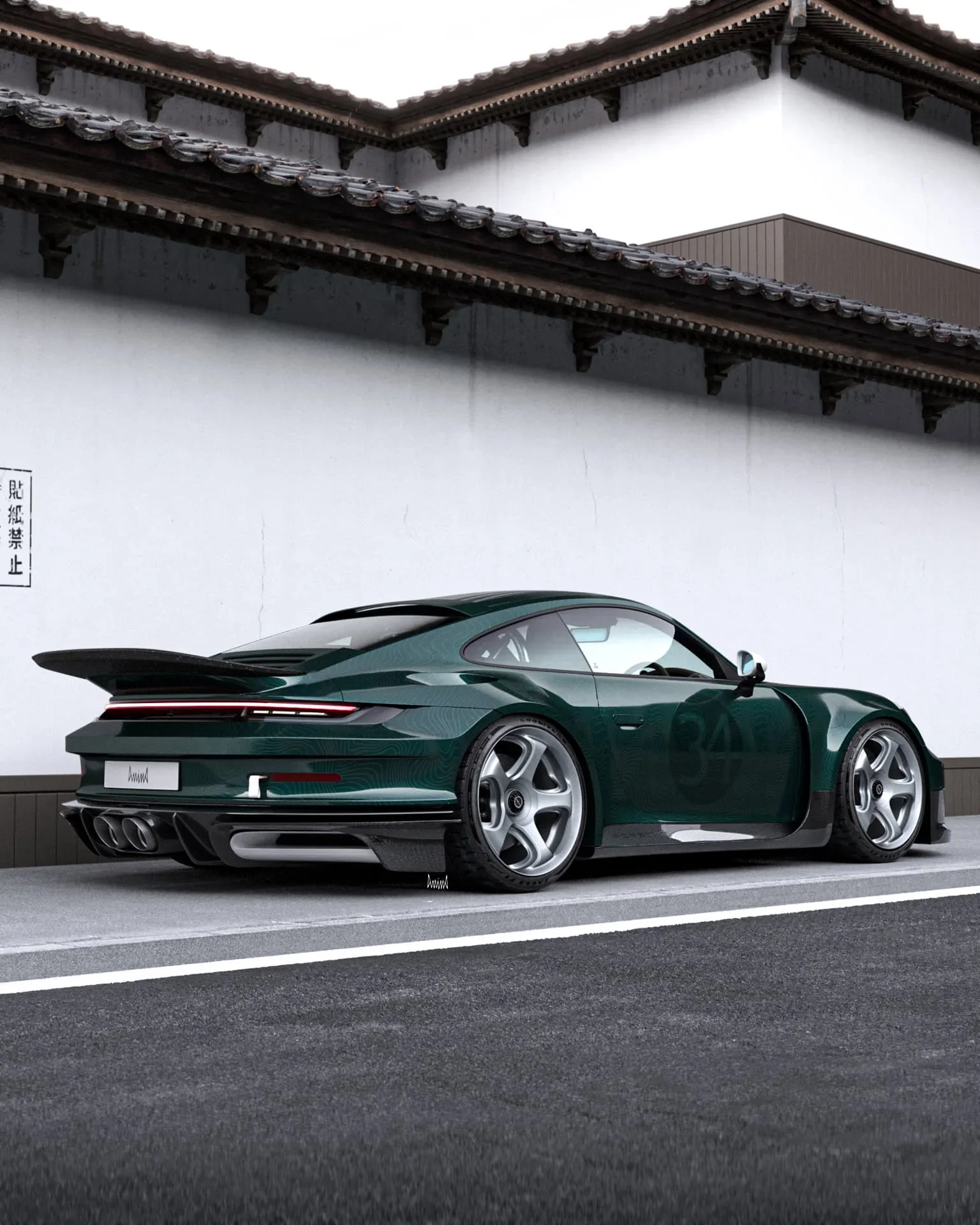Brixton Forged TR06 Monoblock on Porsche 911 992.1, photo 8