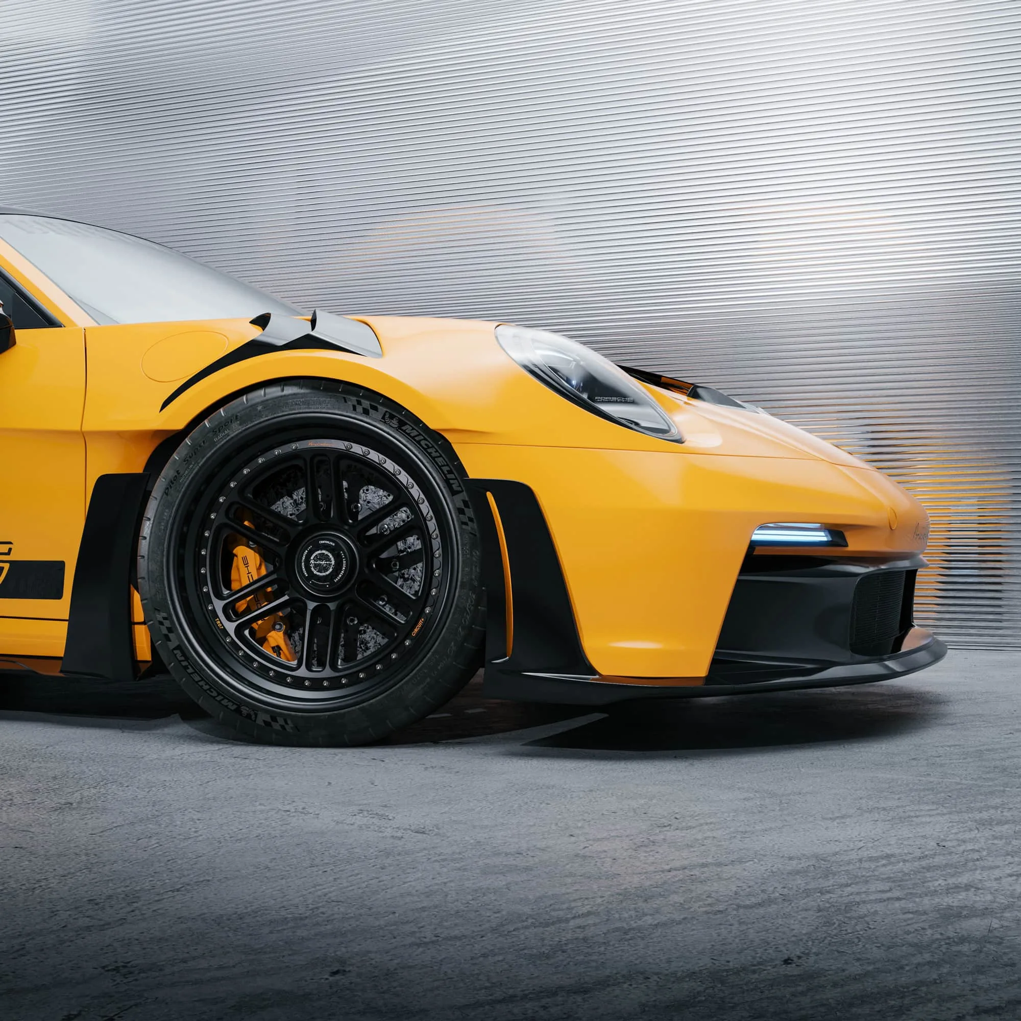 Brixton Forged TR07 Circuit+ on Porsche 911 992.1, photo 7