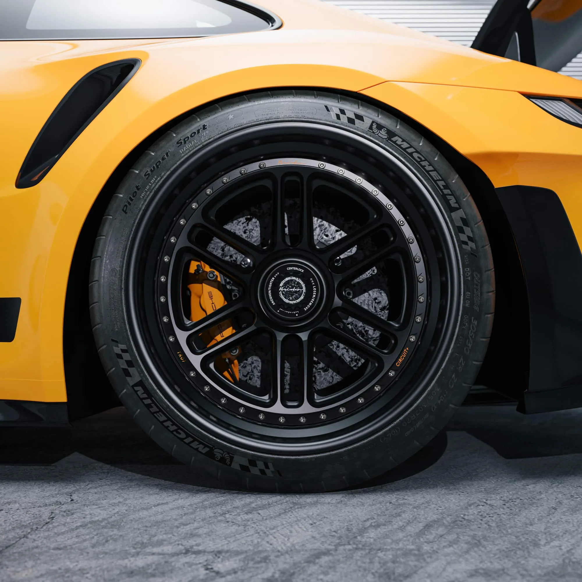 Brixton Forged TR07 Circuit+ on Porsche 911 992.1, photo 4