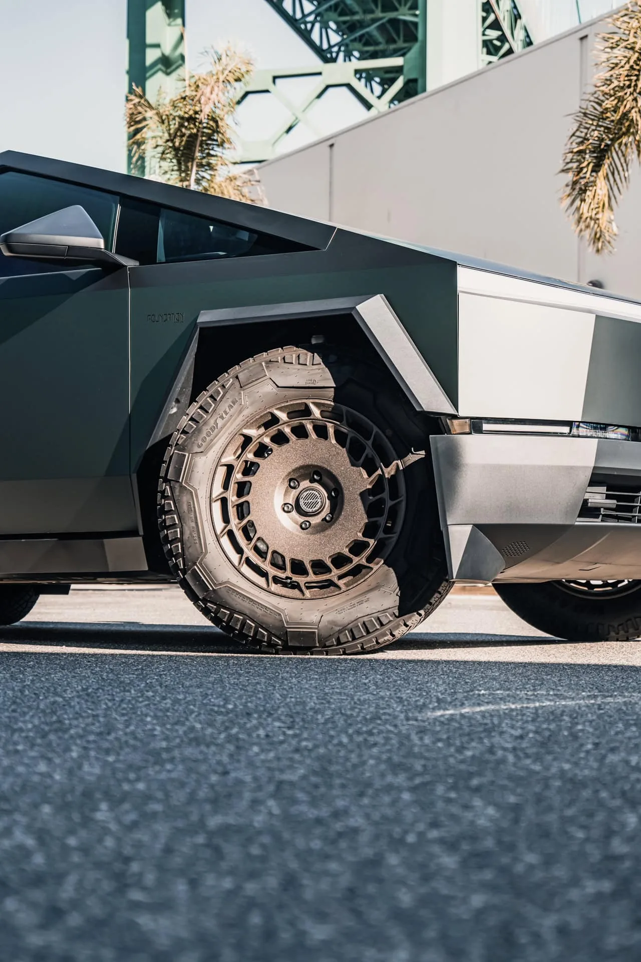 Brixton Forged TR09 AERO1 on Tesla Cybertruck Original (2023-), photo 12