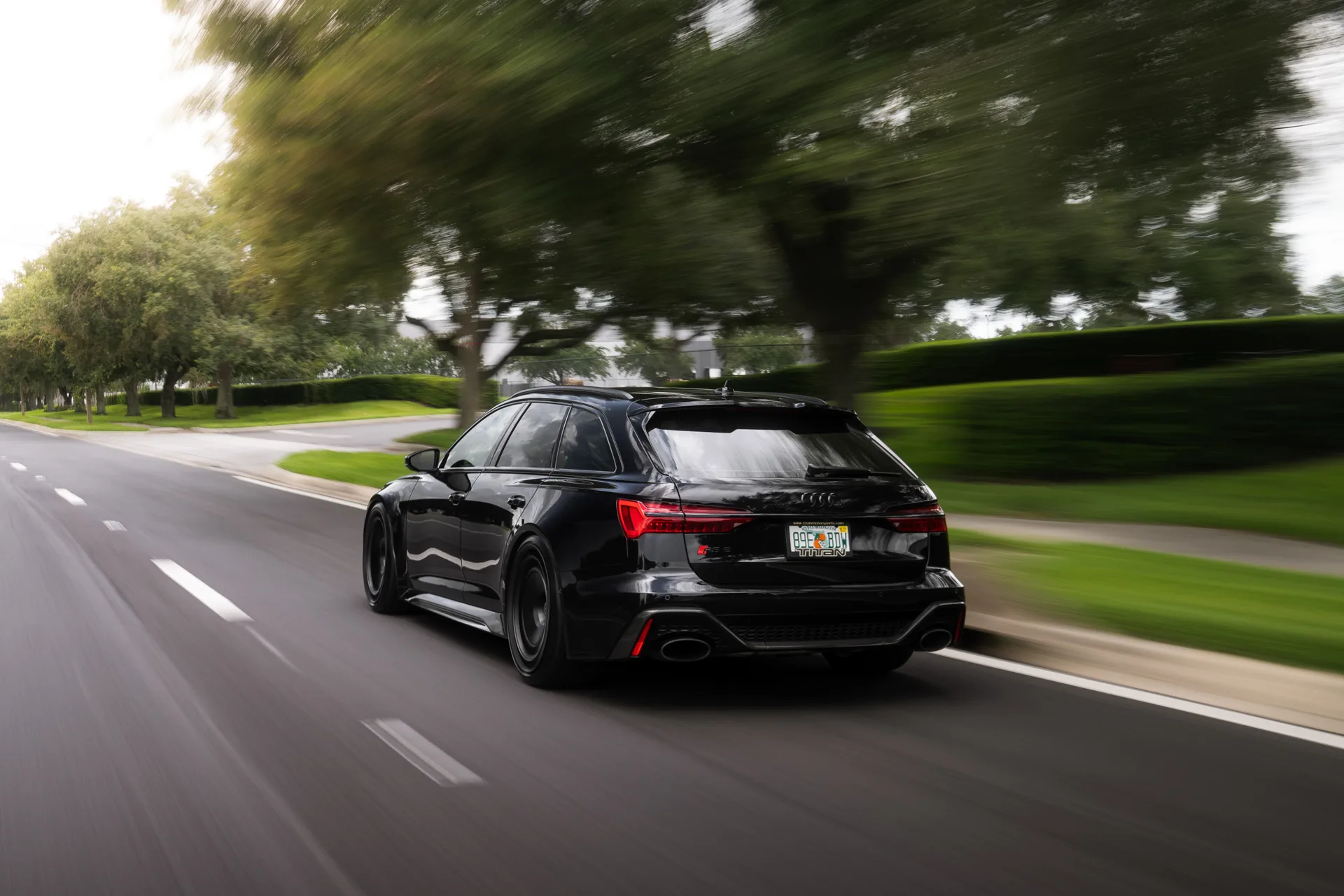 Brixton Forged TR09/TR10 Monoblock on Audi RS 6 C8.1, photo 7