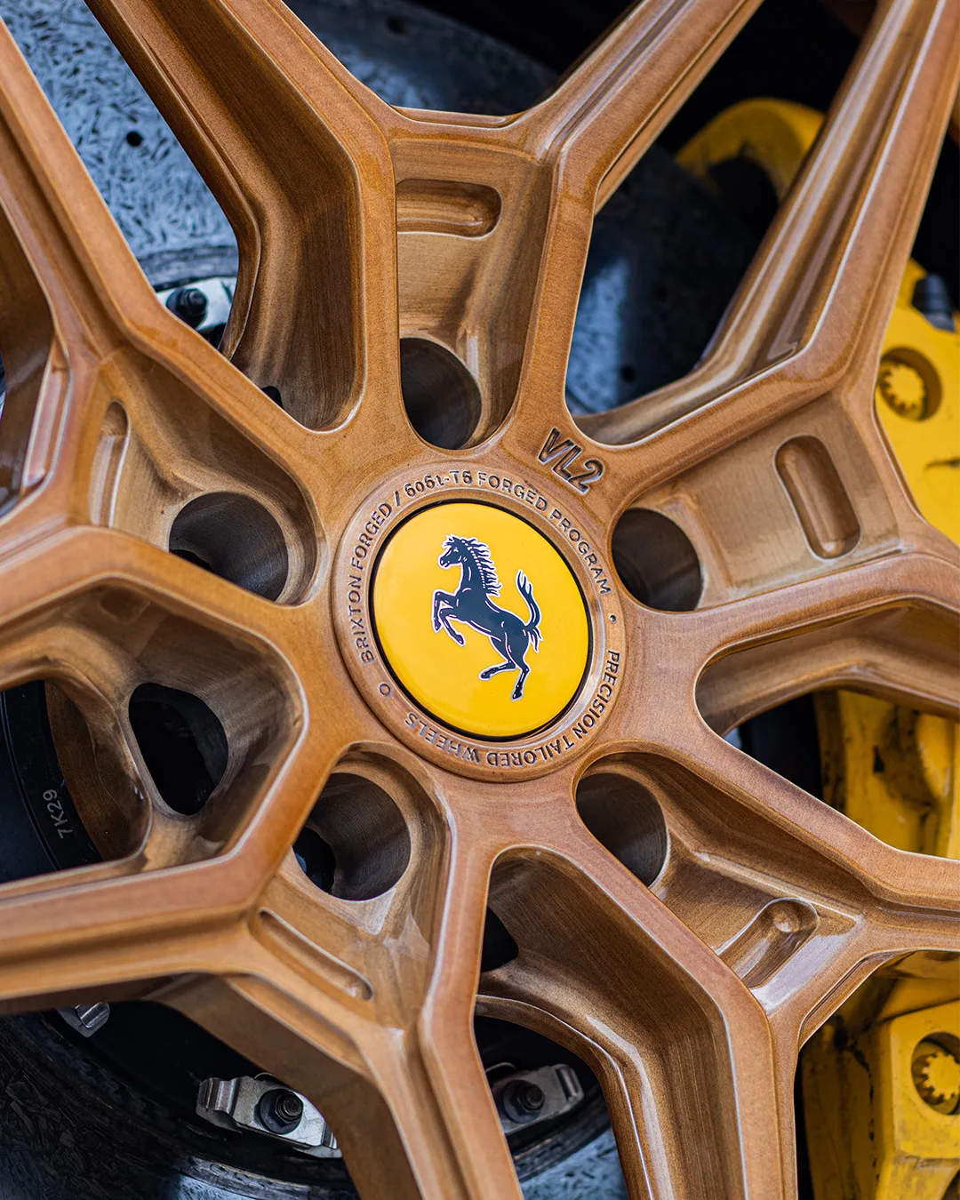 Brixton Forged VL2 Targa Series on Ferrari 812 F152M, photo 6