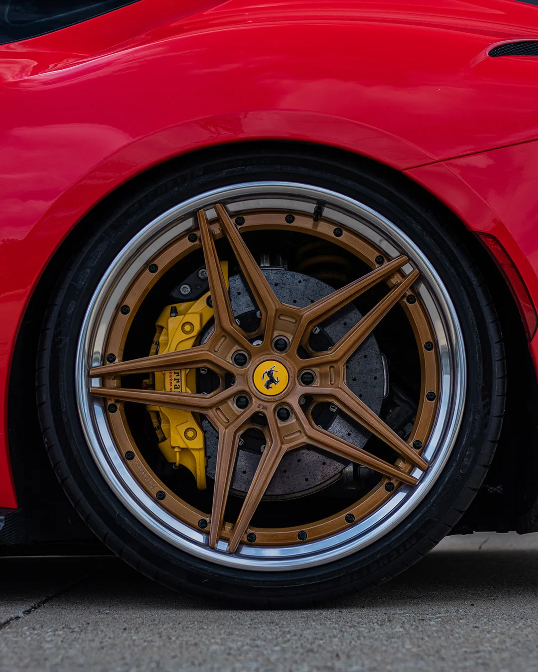 Brixton Forged VL2 Targa Series on Ferrari 812 F152M, photo 3