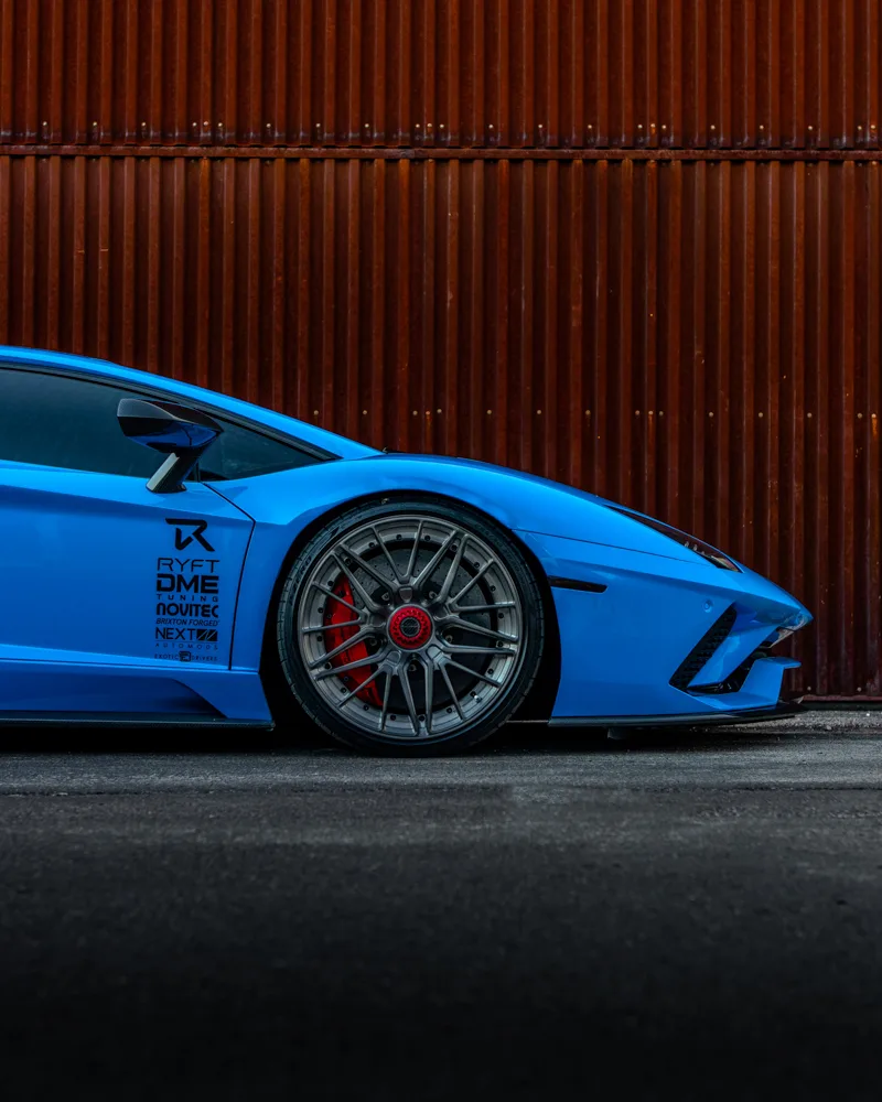 Brixton Forged VL4 Duo Series on Lamborghini Aventador First Gen.1