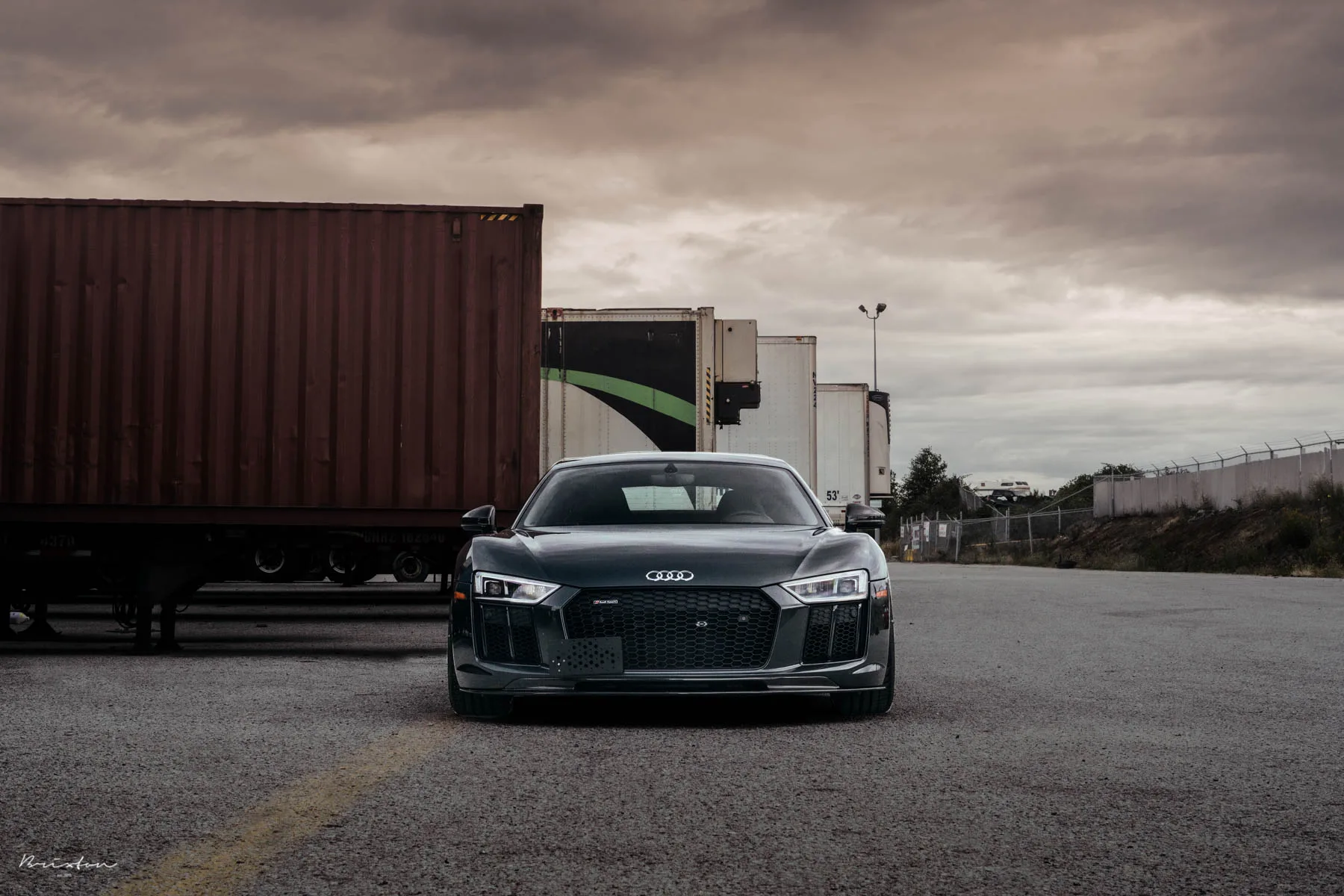 Brixton Forged VL4 Duo Series on Audi R8 Type 4S.1
