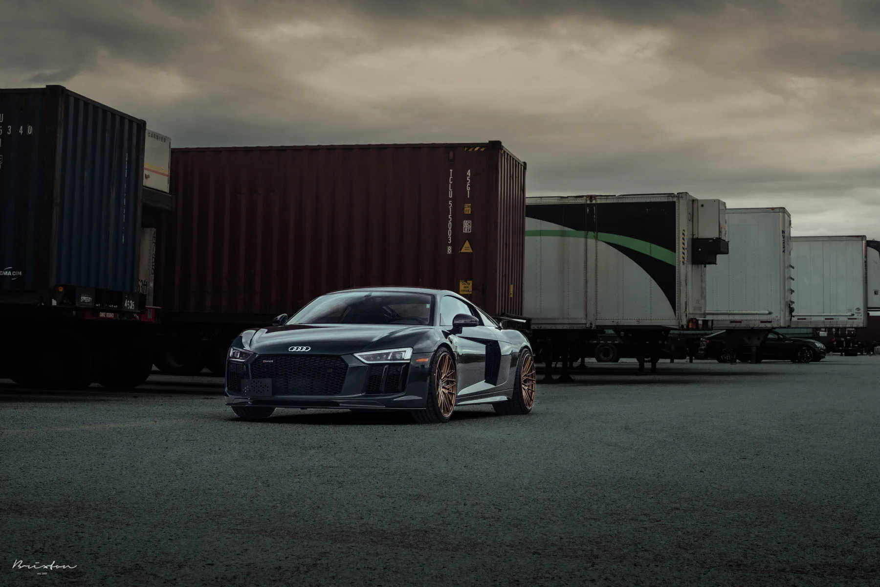 Brixton Forged VL4 Duo Series on Audi R8 Type 4S.1, photo 8