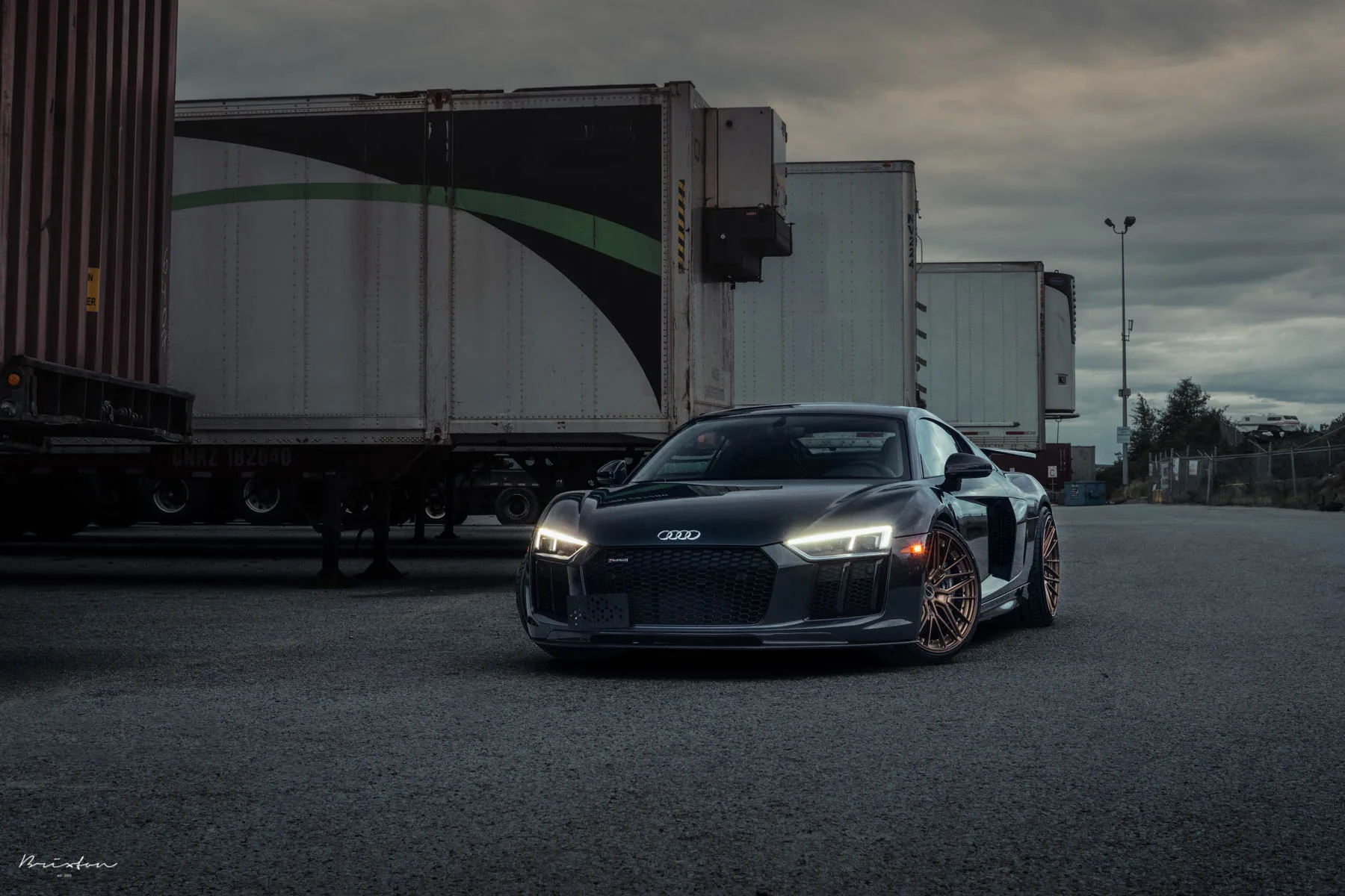 Brixton Forged VL4 Duo Series on Audi R8 Type 4S.1, photo 11