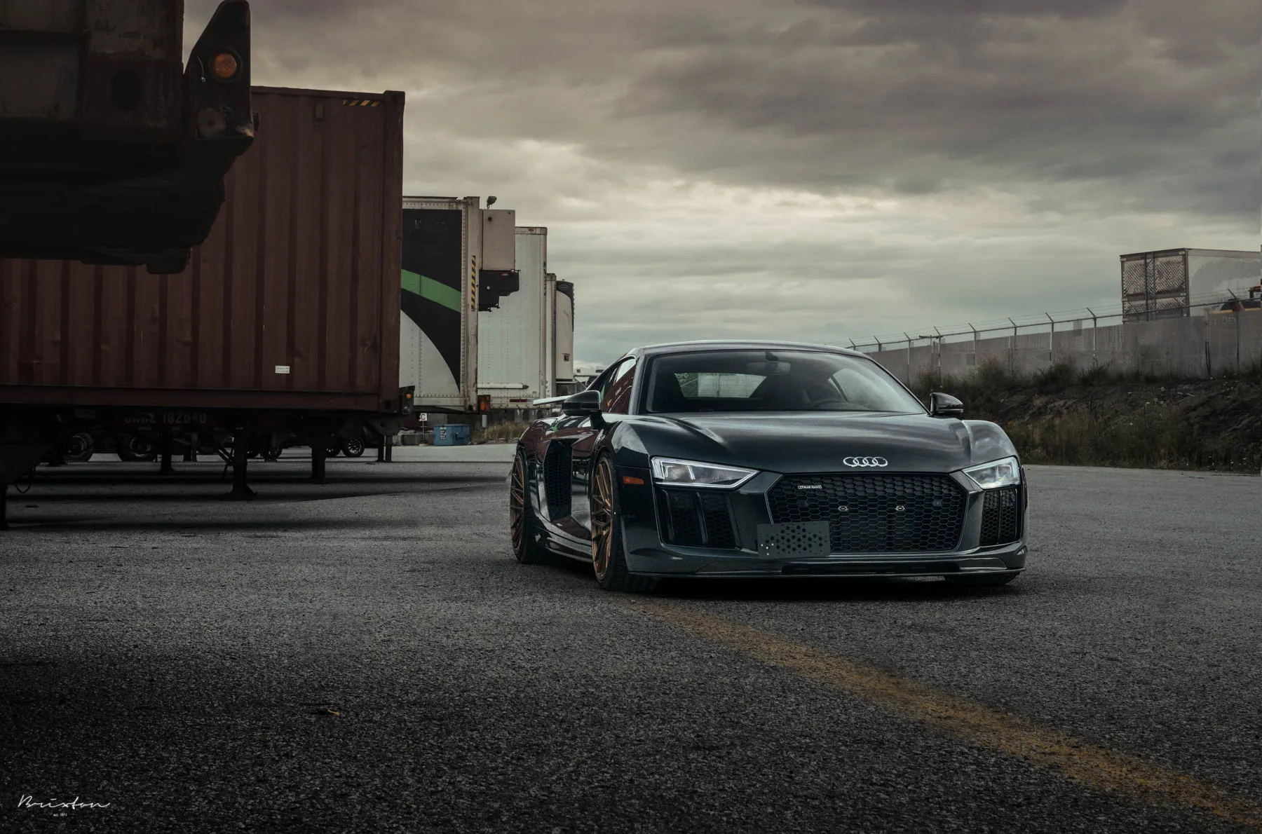Brixton Forged VL4 Duo Series on Audi R8 Type 4S.1, photo 2