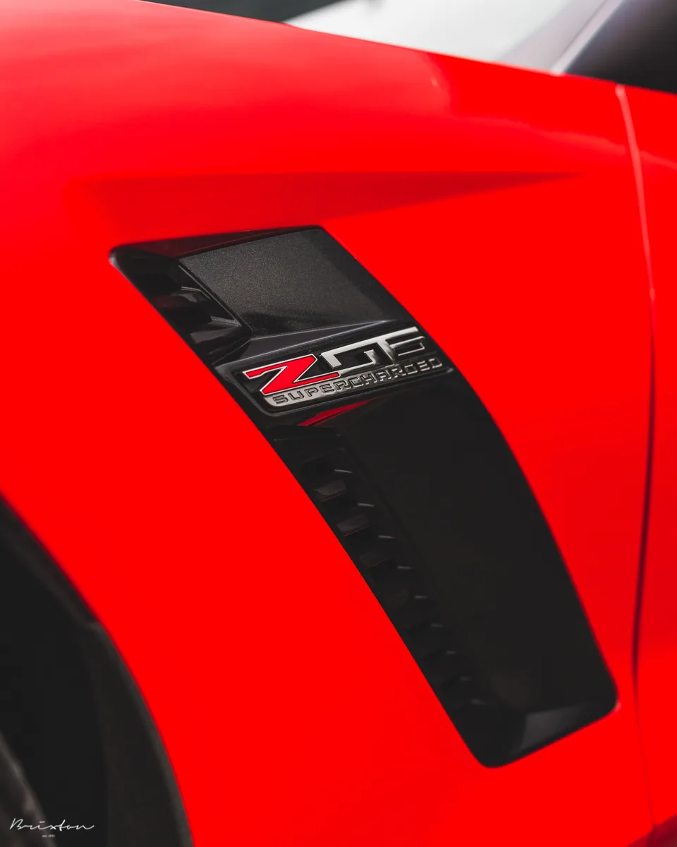 Brixton Forged VL4 Duo Series on Chevrolet Corvette C7, photo 3