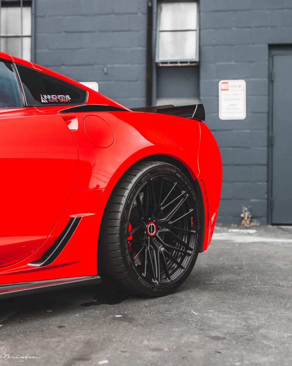 Brixton Forged VL4 Duo Series on Chevrolet Corvette C7, photo 5