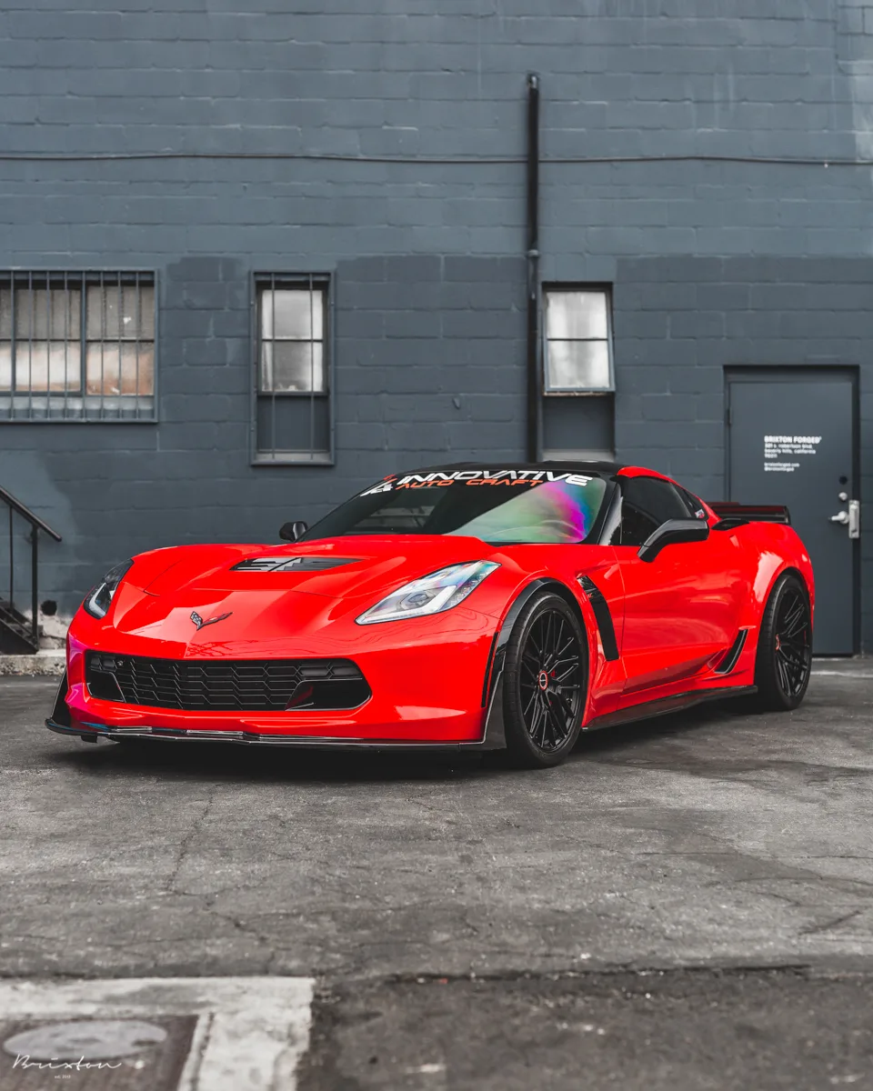 Brixton Forged VL4 Duo on Chevrolet Corvette C7, photo 10