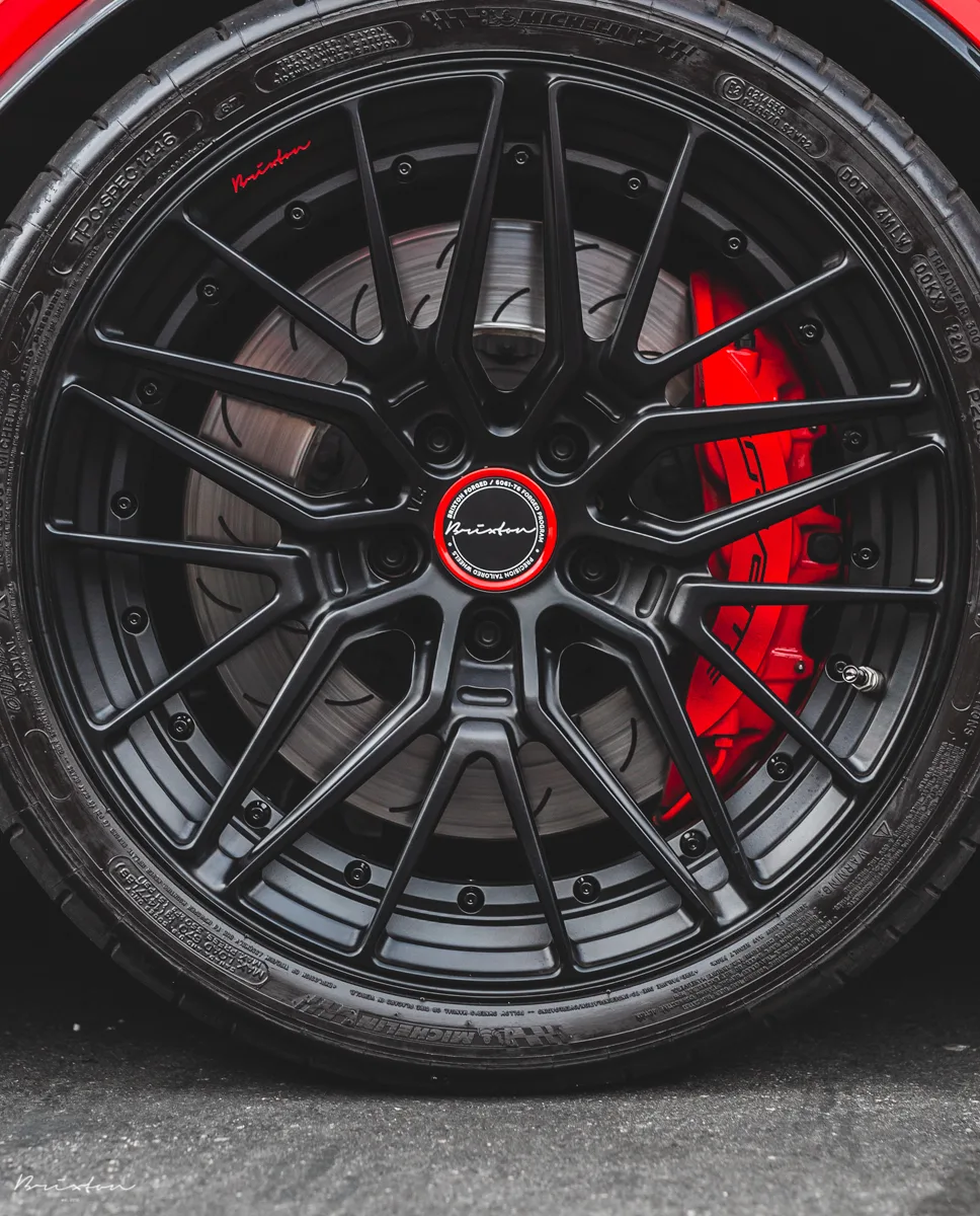 Brixton Forged VL4 Duo on Chevrolet Corvette C7, photo 8