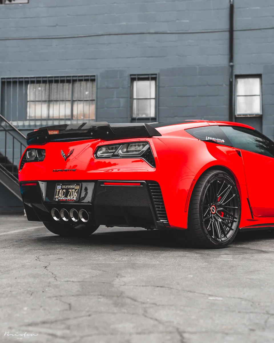 Brixton Forged VL4 Duo on Chevrolet Corvette C7, photo 3
