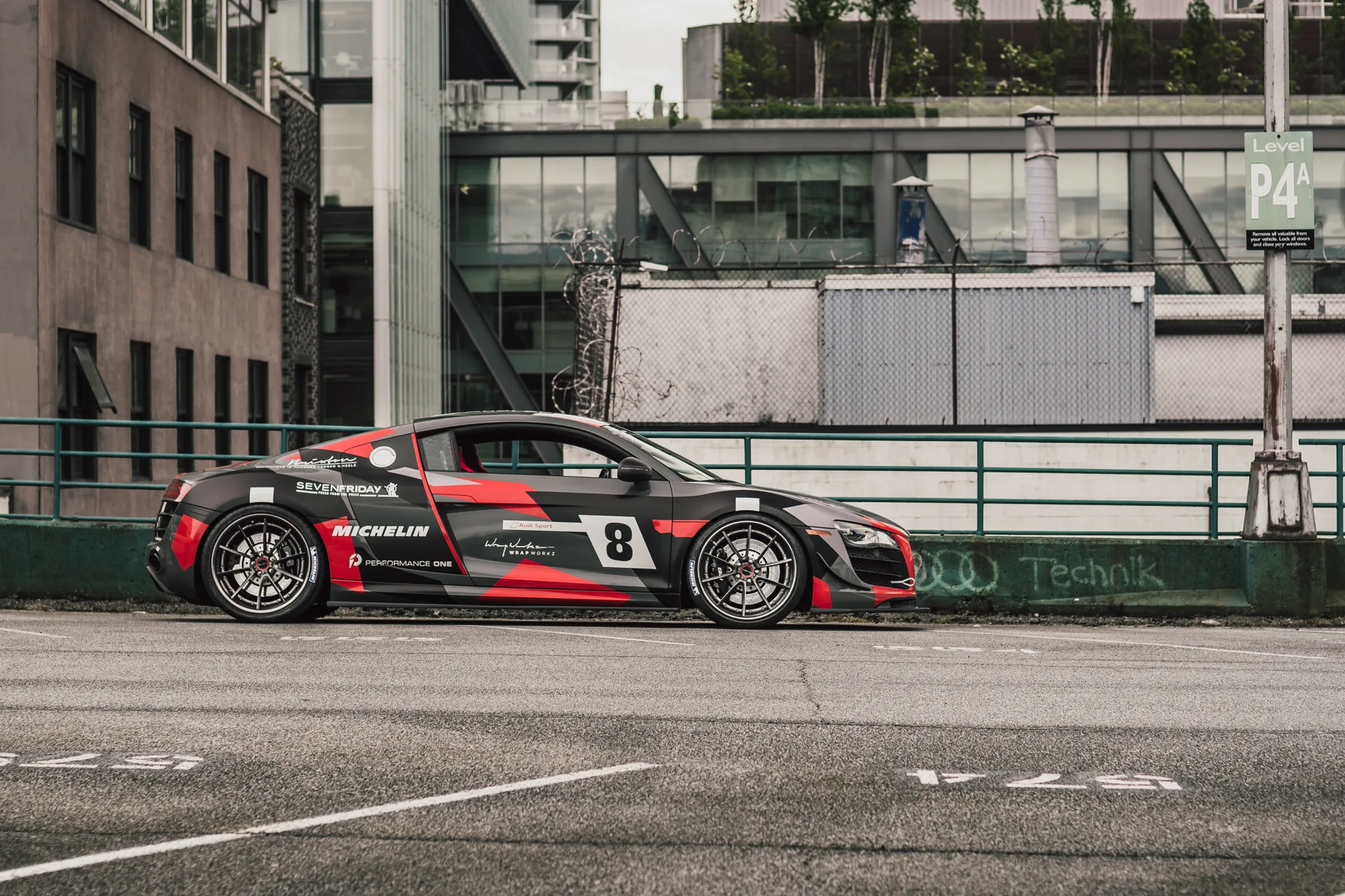 Brixton Forged WR3.2 on Audi R8 Type 42.1, photo 4