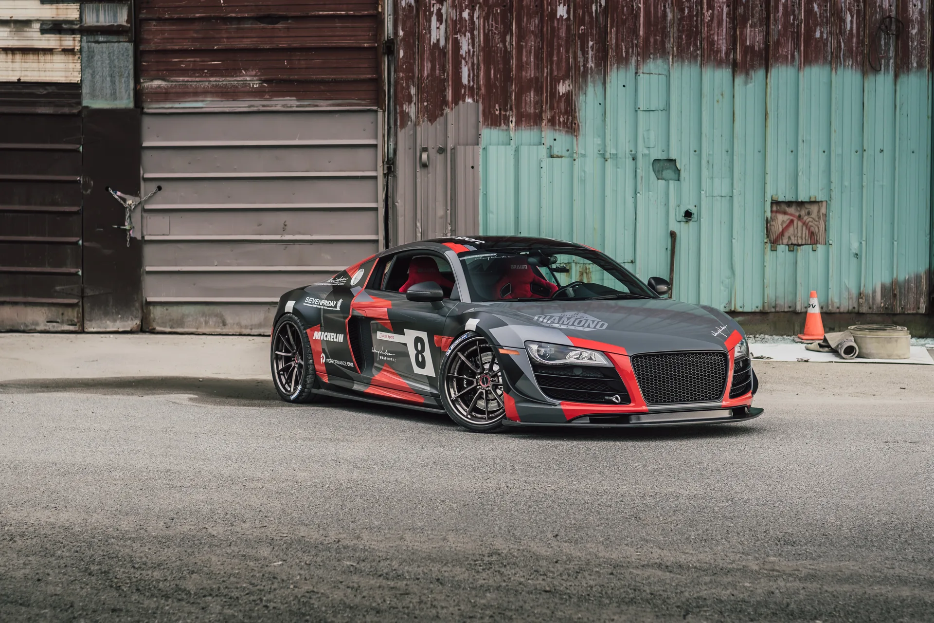 Brixton Forged WR3.2 on Audi R8 Type 42.1, photo 6