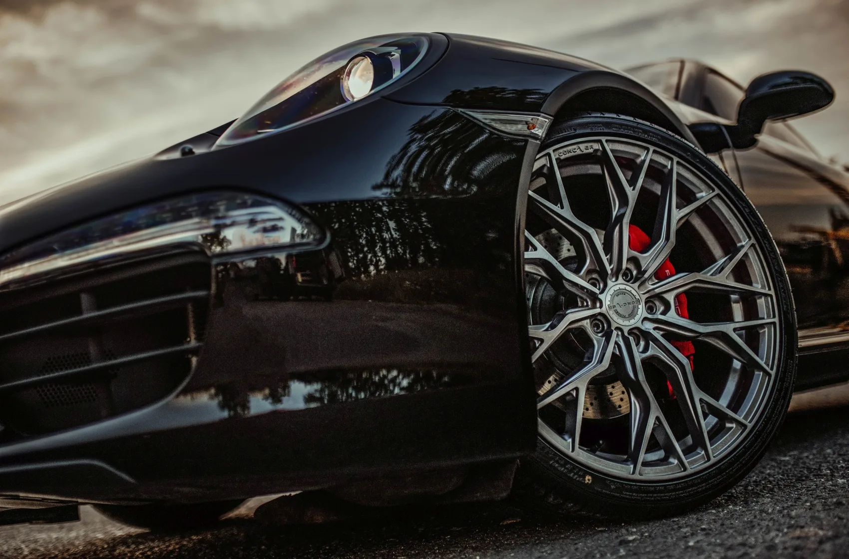 Concaver CVR1 on Porsche 911 991.1, photo 9