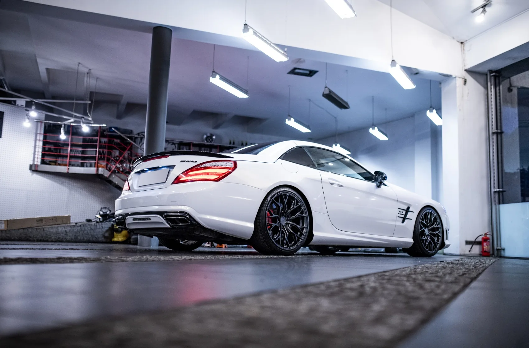 Concaver CVR1 on Mercedes-Benz SL R231.1
