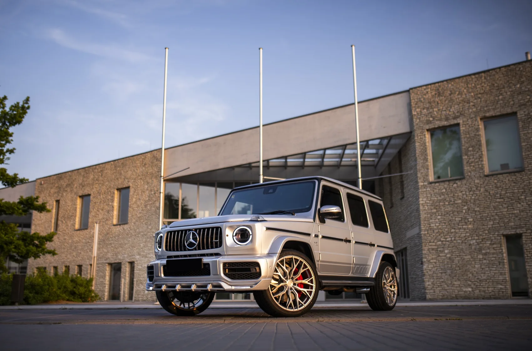 Concaver CVR1 on Mercedes-Benz G-Class W463A