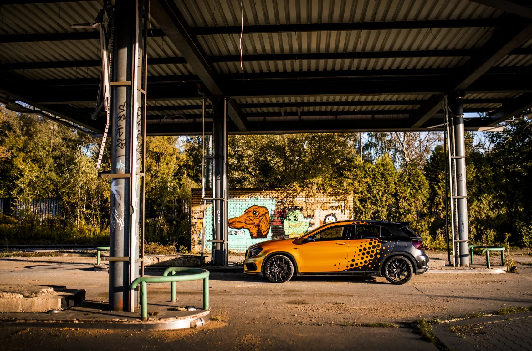 Concaver CVR1 on Mercedes-Benz GLA X156.1