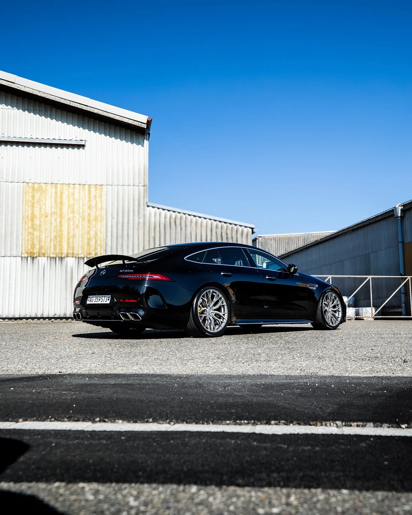 Concaver CVR1 on Mercedes-Benz AMG GT 4-Door Coupé X290.1, photo 9