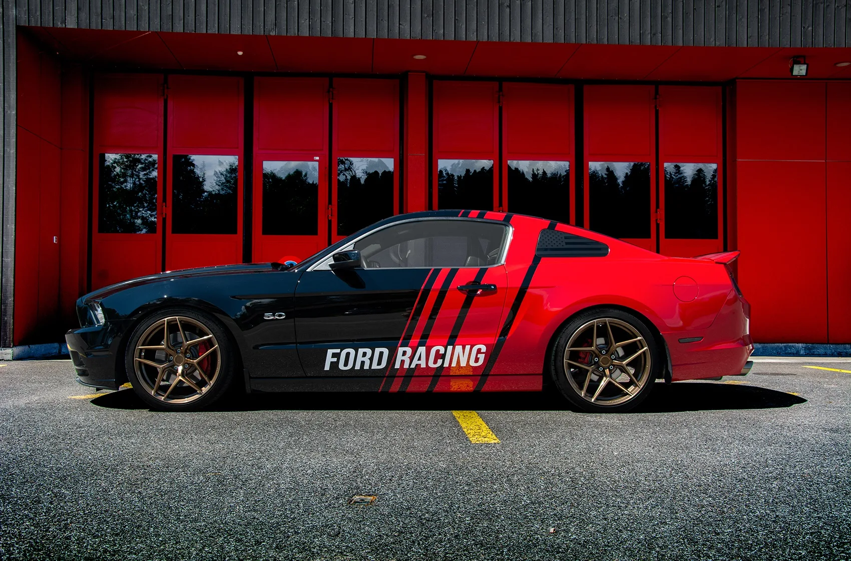 Concaver CVR2 on Ford Mustang S197.1, photo 6