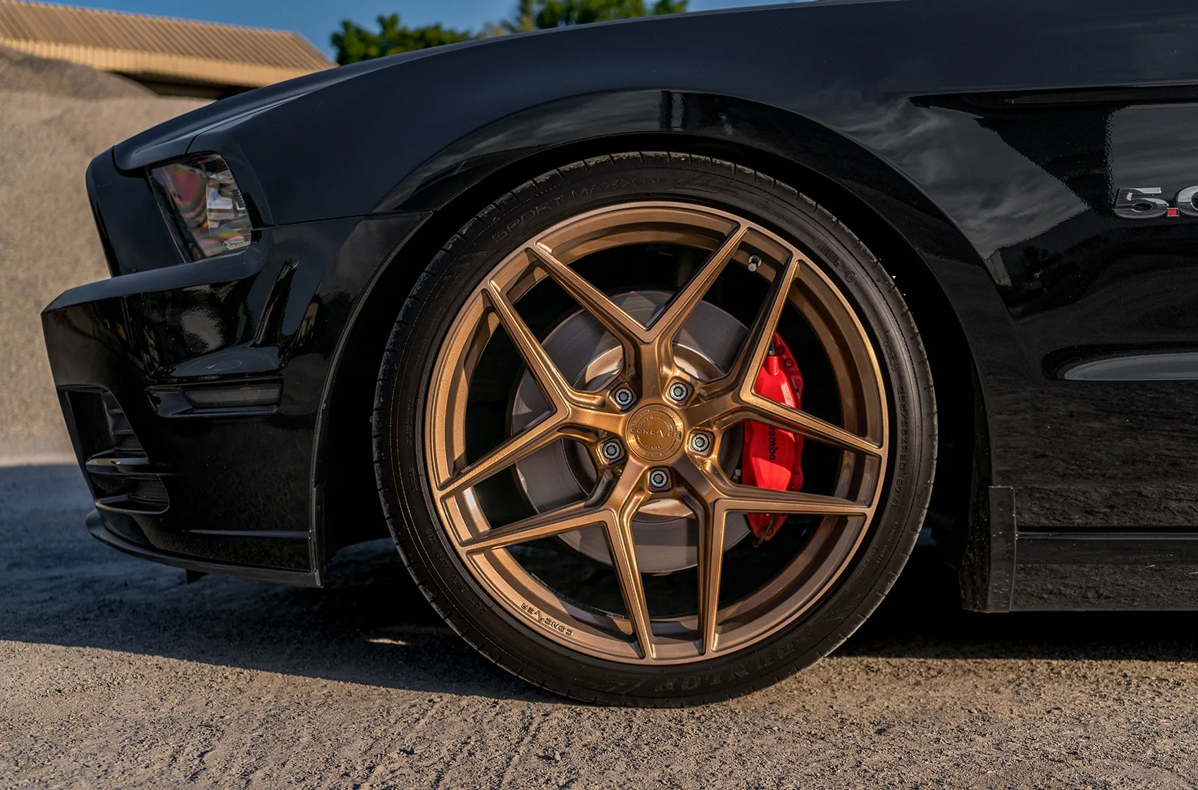 Concaver CVR2 on Ford Mustang S197.1, photo 4