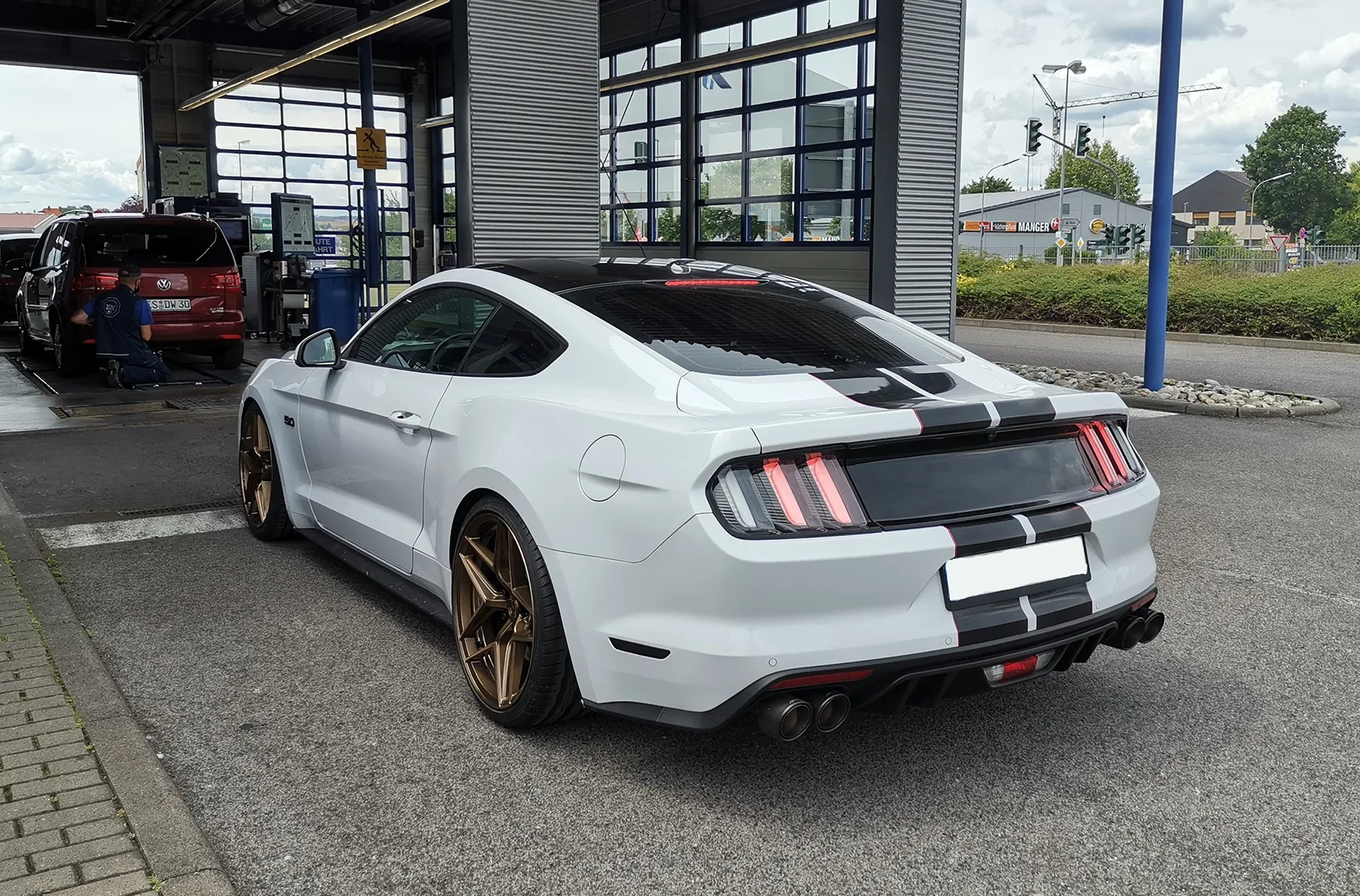 Concaver CVR2 on Ford Mustang S550.1, photo 2