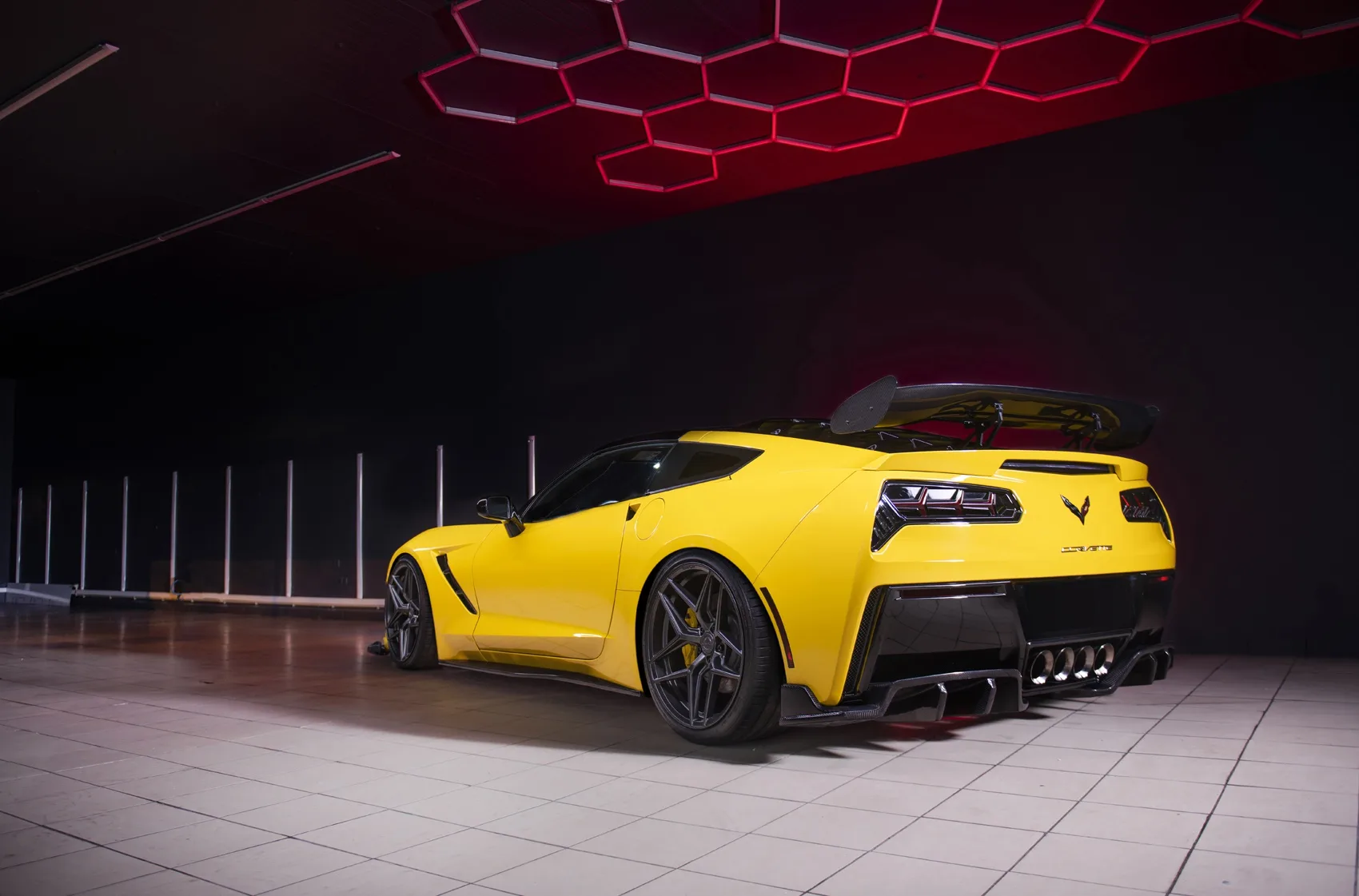 Concaver CVR2 on Chevrolet Corvette C7, photo 6