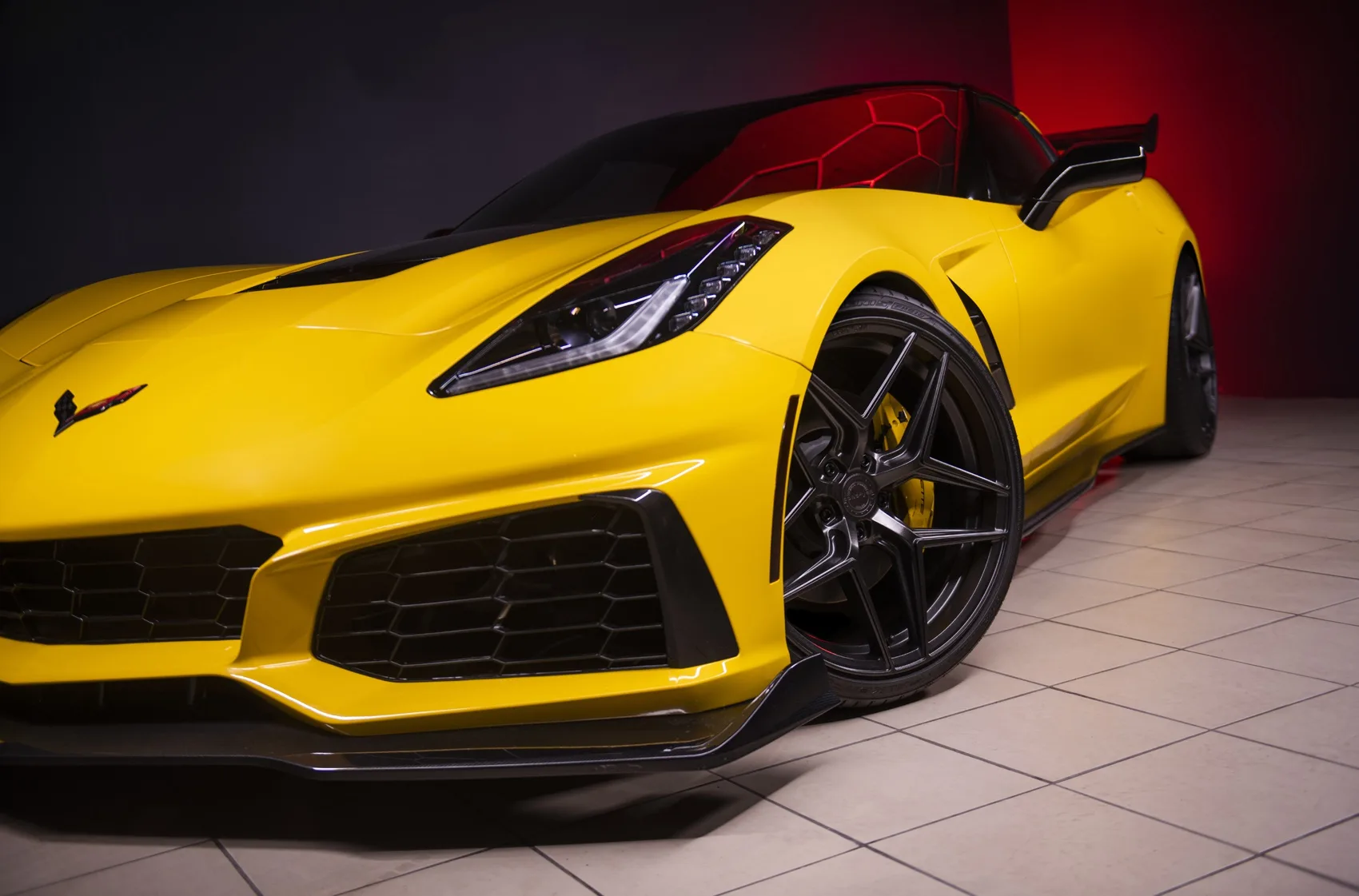 Concaver CVR2 on Chevrolet Corvette C7, photo 3