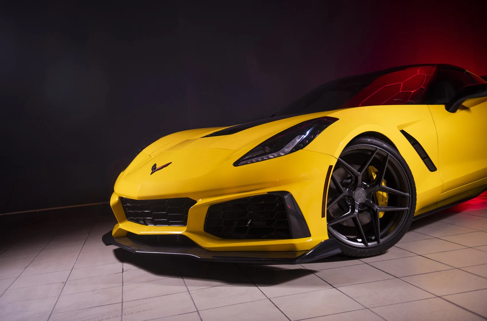 Concaver CVR2 on Chevrolet Corvette C7, photo 2