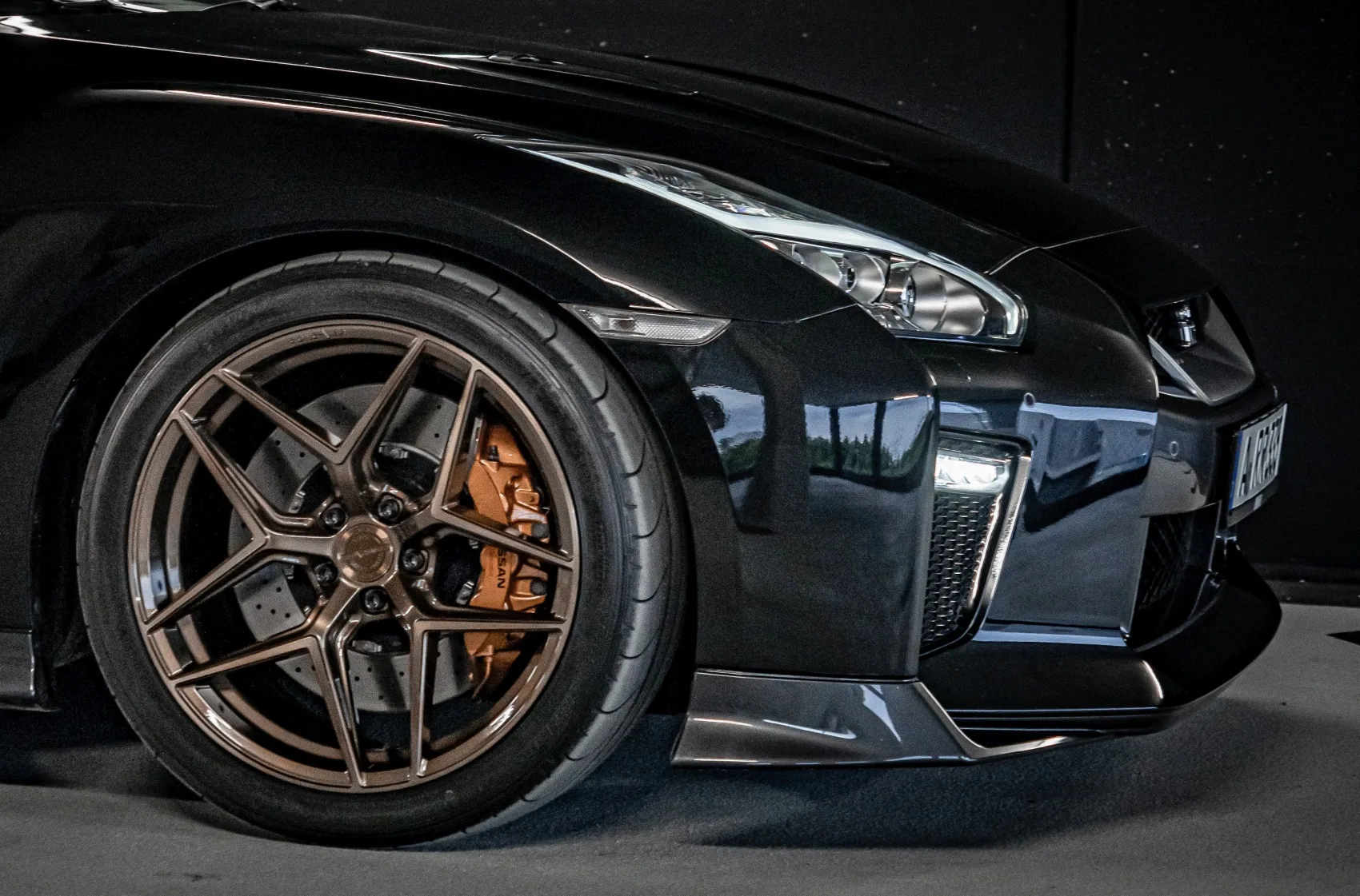 Concaver CVR2 on Nissan GT-R R35.1