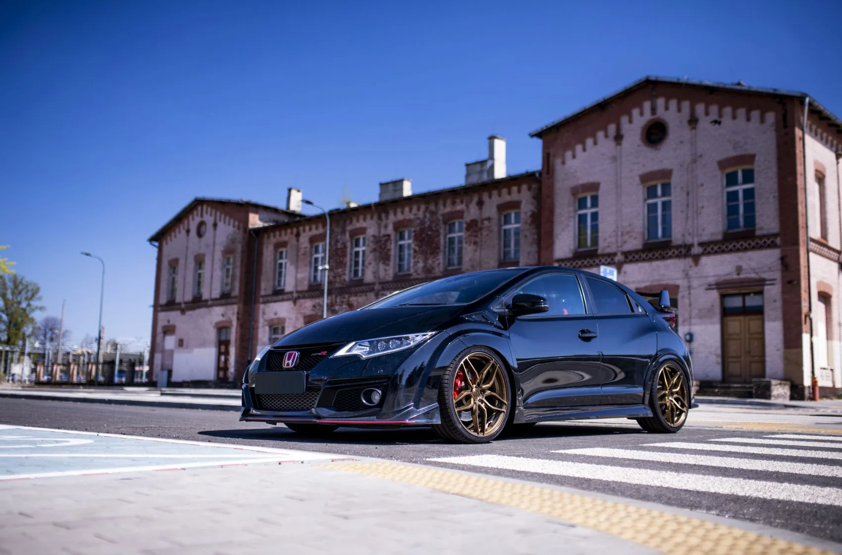 Concaver CVR3 on Honda Civic Type R FK2