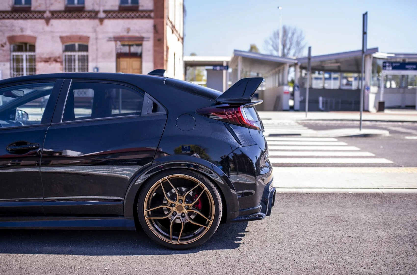 Concaver CVR3 on Honda Civic Type R FK2, photo 3