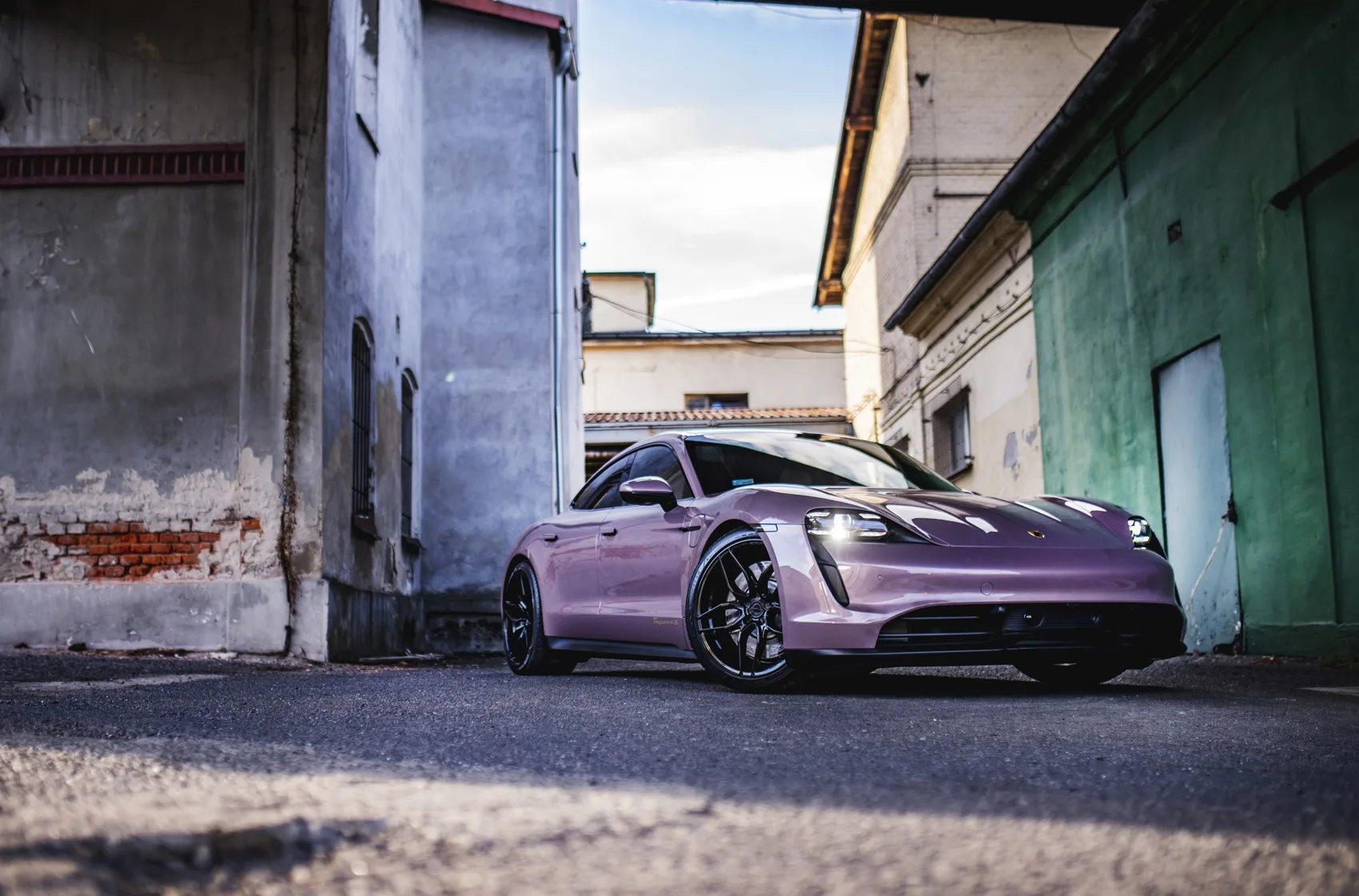 Concaver CVR3 on Porsche Taycan J1.1