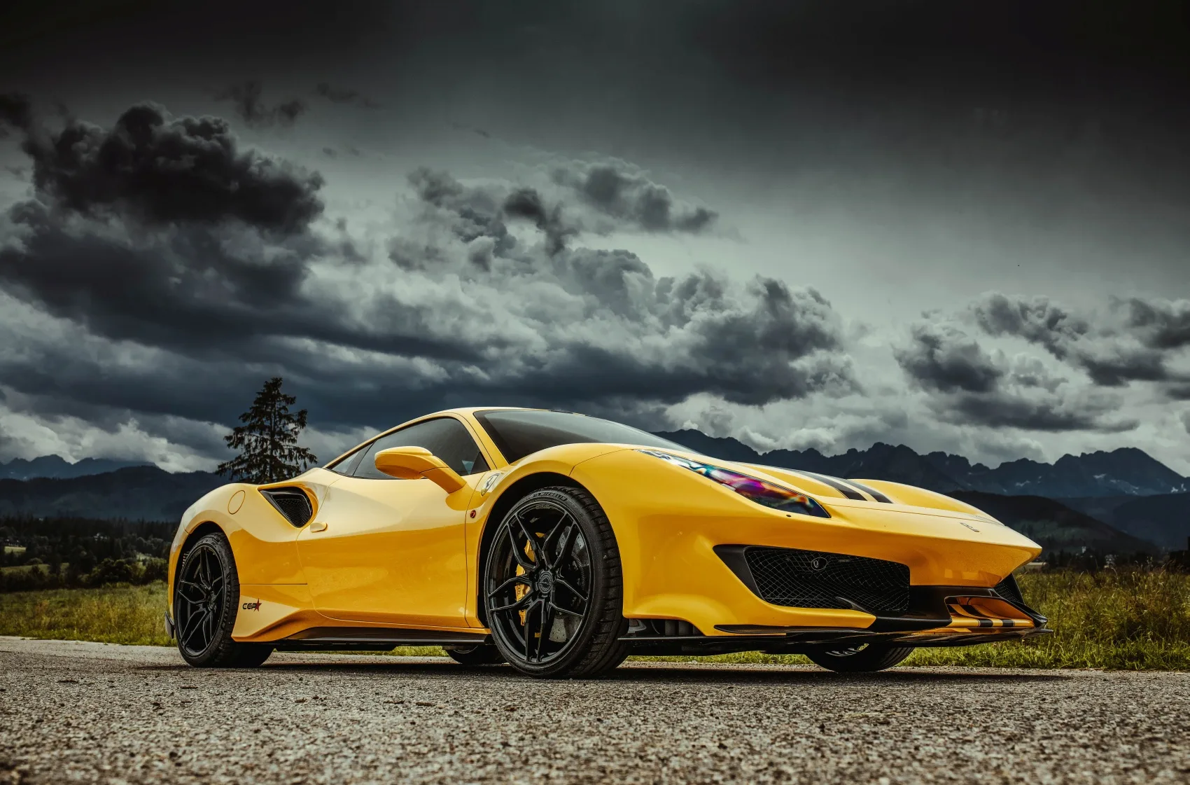 Concaver CVR3 on Ferrari 488, photo 6