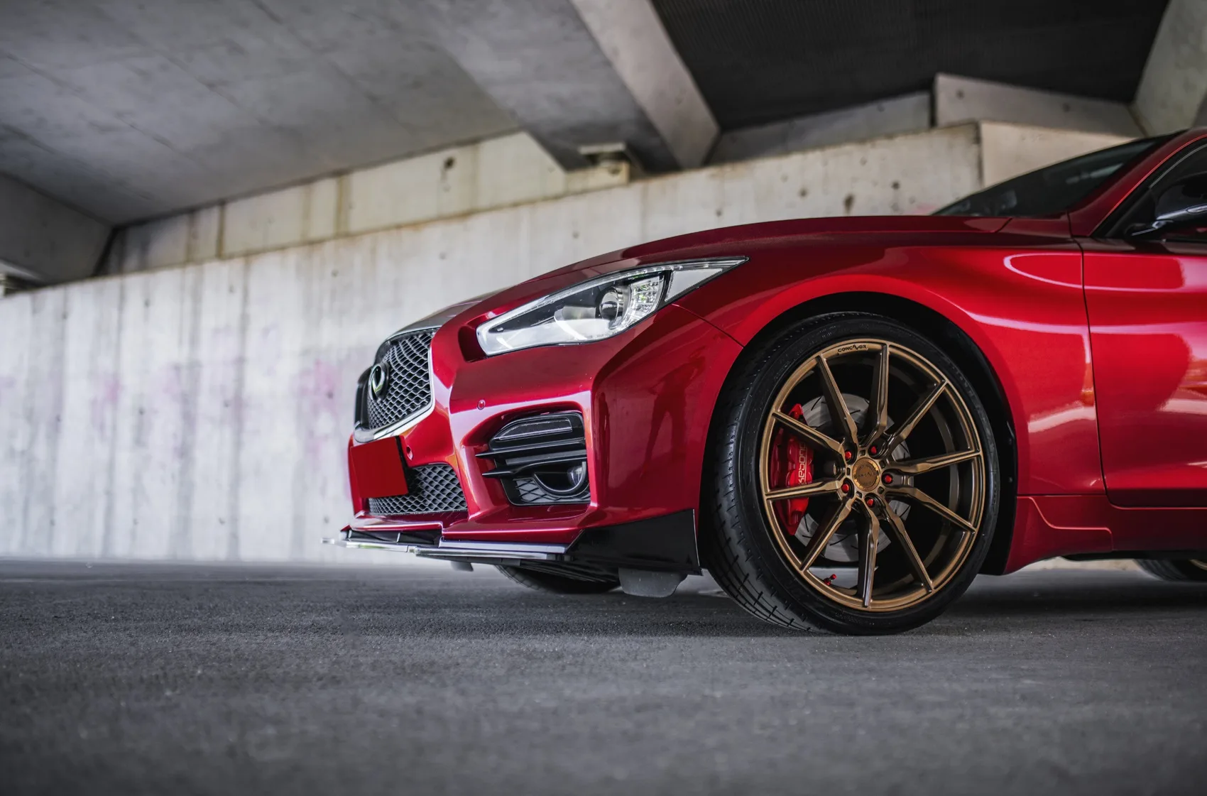 Concaver CVR4 on Infiniti Q50 V37, photo 6