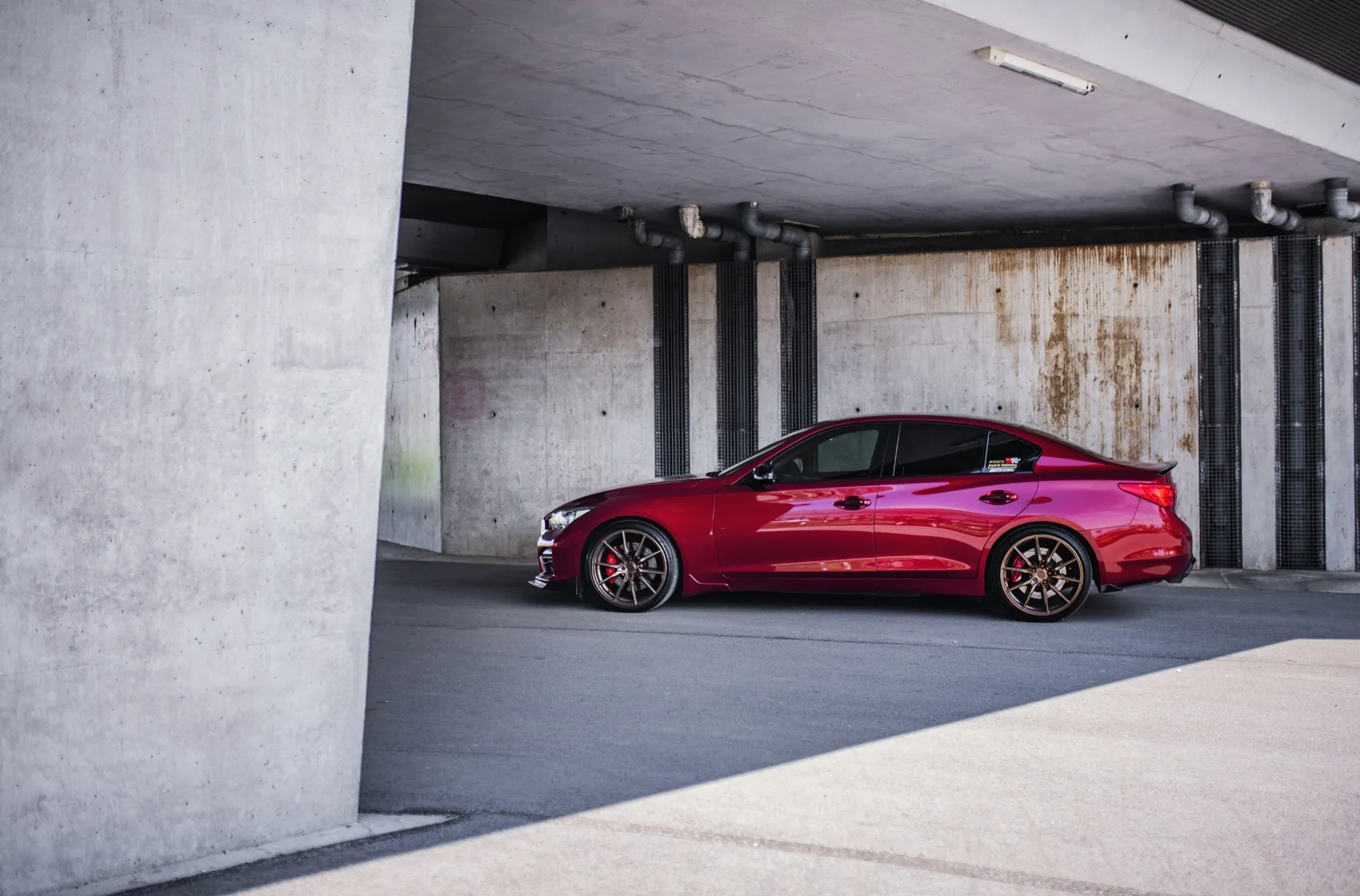 Concaver CVR4 on Infiniti Q50 V37, photo 3