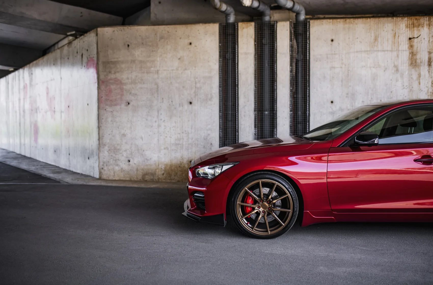 Concaver CVR4 on Infiniti Q50 V37, photo 2