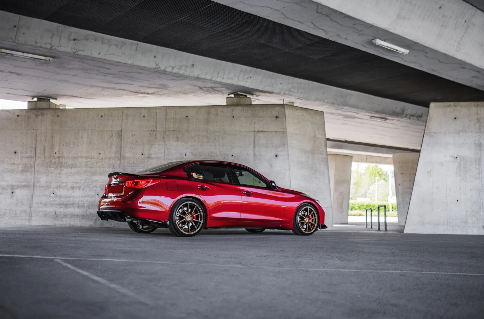Concaver CVR4 on Infiniti Q50 V37, photo 12