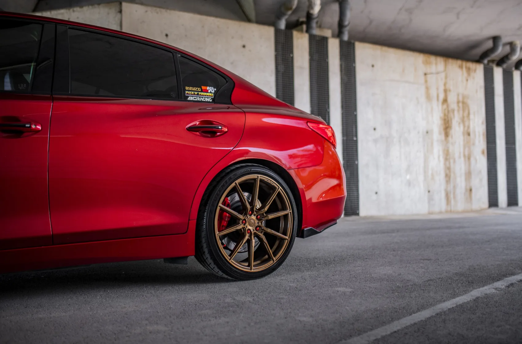 Concaver CVR4 on Infiniti Q50 V37, photo 7